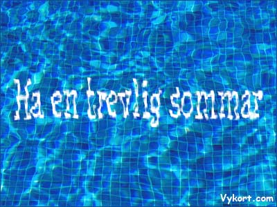 trevlig sommar